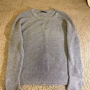 A light sweater, long sleeve shirt